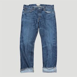 Simon Miller Men's Japan Selvedge Denim Jeans Dark Wash 38x34 USA Park View EUC